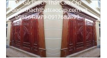cửa gỗ biệt thự hiện đại M5