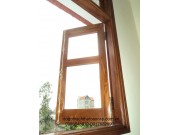 cửa sổ 2 cánh gỗ lim nam phi đẹp M3