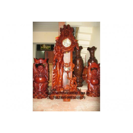 Đồng hồ cây gỗ Hương ĐH-02