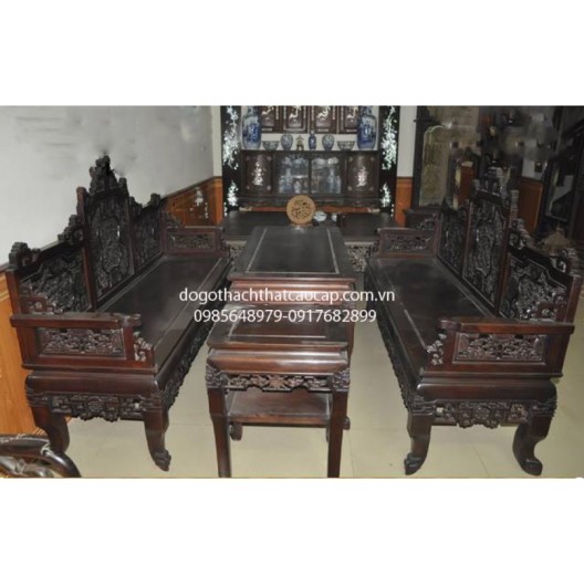 Trường kỷ gỗ Gụ TK06