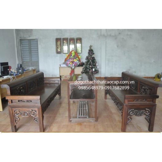 Trường kỷ gỗ Gụ TK07