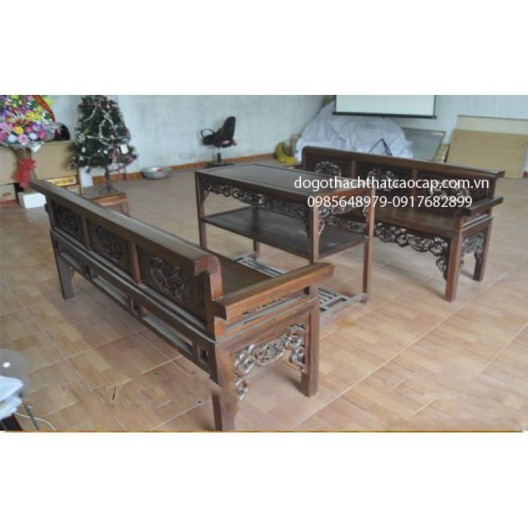 Trường kỷ gỗ Gụ TK09