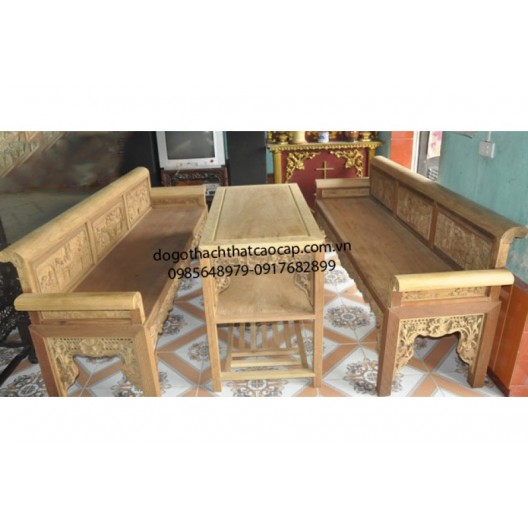Trường kỷ gỗ Gụ TK21
