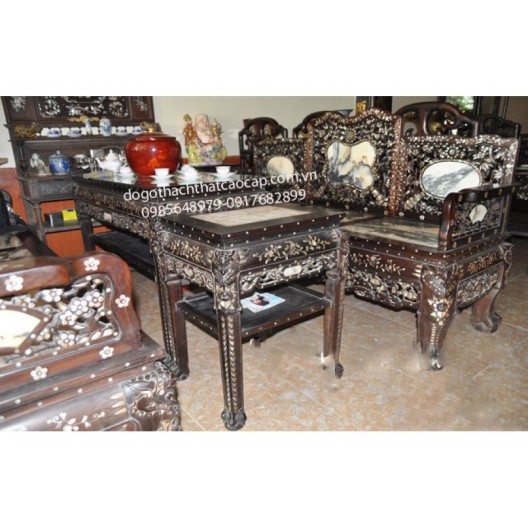 Trường kỷ gỗ Gụ TK23