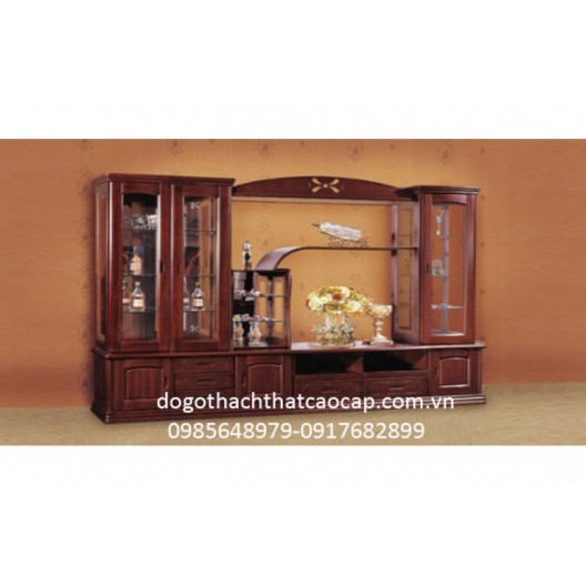 Tủ tivi gỗ dổi TPK-04