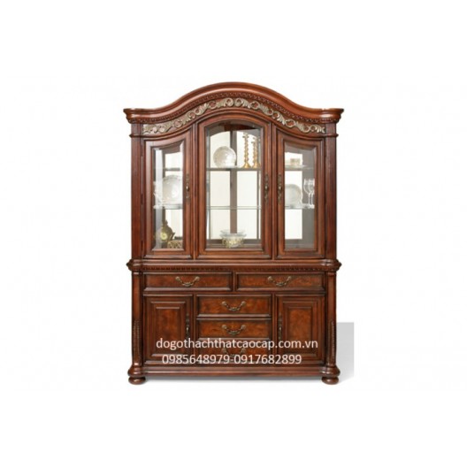 Tủ phòng khách gỗ gụ TPK-21