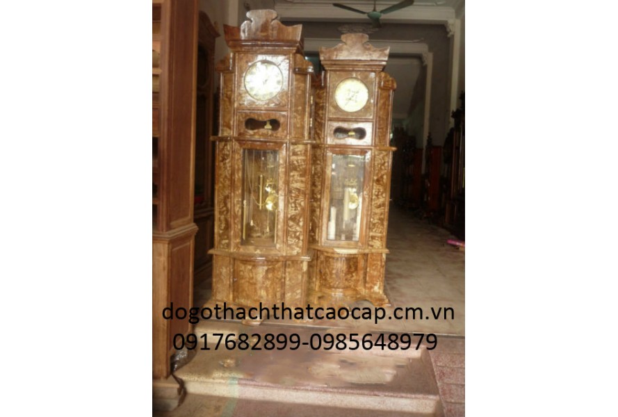 Đồng hồ cây gỗ ngọc nghiến ĐH-01