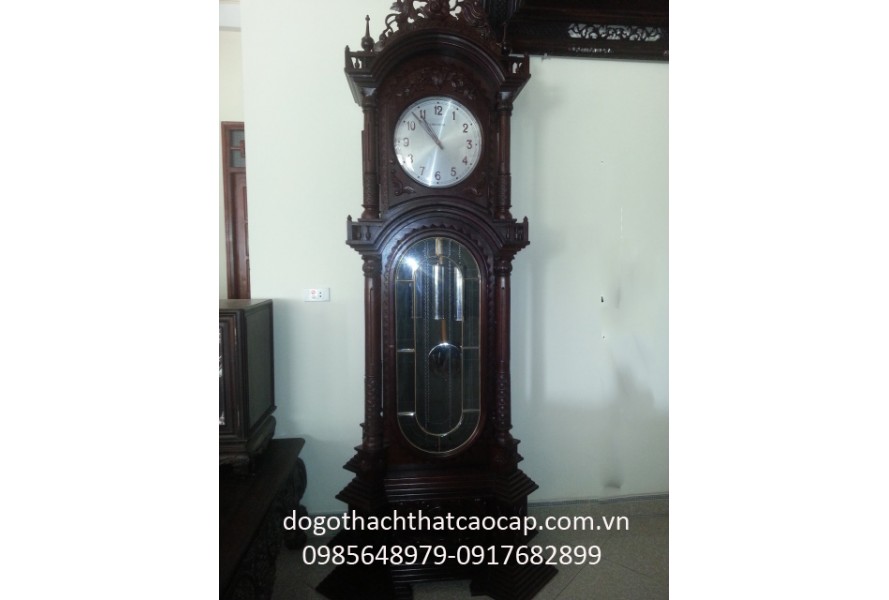Đồng hồ cây gỗ gụ ĐH-04