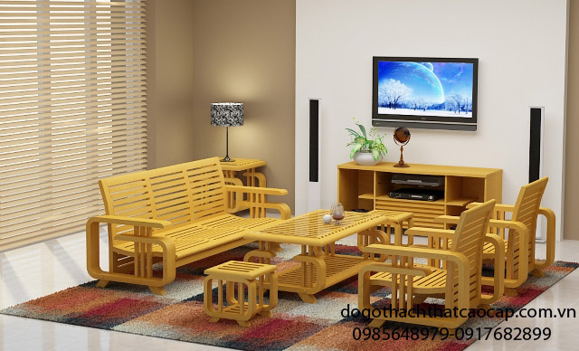 Bàn ghế salon phòng khách SL41
