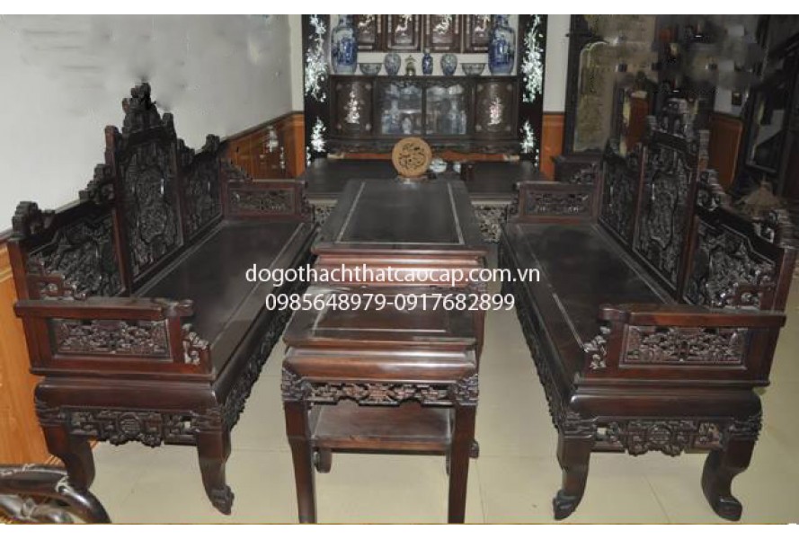 Trường kỷ gỗ Gụ TK06