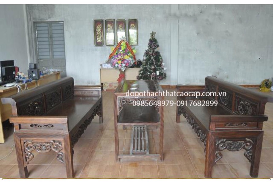 Trường kỷ gỗ Gụ TK07