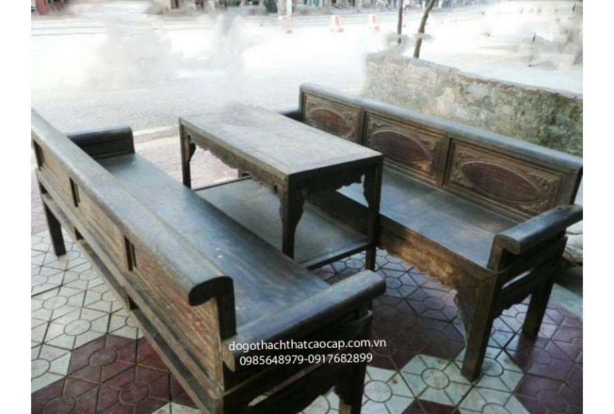 Trường kỷ gỗ Gụ TK15