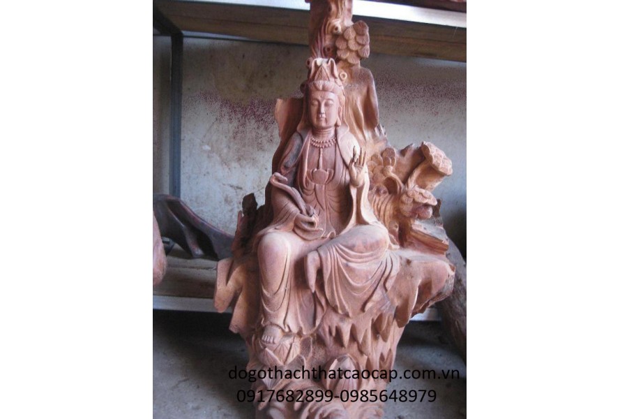 Tượng phật quan âm ngồi TG05