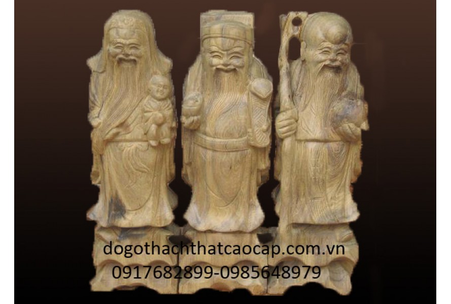 Tượng gỗ Tam đa TG10