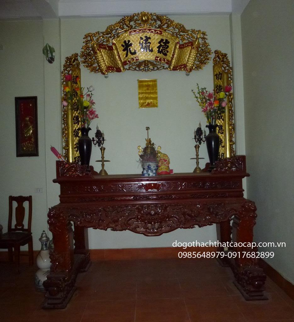 Sập thờ gỗ mít ST05
